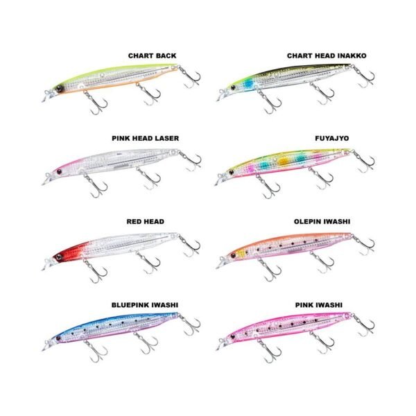 Daiwa Shoreline Shiner-Z Vertice R Laser Impact 125mm 20.5gr Floating Maket Yem